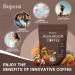 Mushroom Coffee Instant Mushroom Coffee with 6 Mushrooms Lion s Mane Cordyceps Turkey Tail & Other for Energy Focus Digestion Immunity 30 Servings (1 Pack) - Buy Online on GoSupps.com