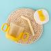 Nohlerlife Baby Training Cup with Lid and Straw - 300ml (Yellow) - Buy Online on GoSupps.com