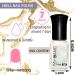 Pearl White Nail Polish Glitter Nail Polish Shimmer Mermaid Nail Polish 8ml Nail Varnish Quick Dry Pearlescent Shell Nail Polish Long-Lasting Breathable Nail Varnish - No UV Needed - Buy Online on GoSupps.com