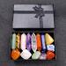 Crystal TOME Set of 14 Pcs Chakra Crystal Point Wands 1.3" Energy Crystal Stones Kit Polished Tumbled Stones Decor-Lapis Lazuli/Amethyst/Clear Quartz/Rose Quartz/Sodalite/Green Aventurine/Red Agate Healing Crystals Set (7+7Pcs) - Buy Online on GoSupps.com