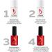Kodi Professional Rubber Base and Top Coat Gel Polish UV LED - Long-Lasting Manicure Kit - 2 x 15 ml Set - Buy Online on GoSupps.com