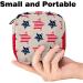 Buy Large Star Pattern Storage Bags for Women - Multi-Colored Zipper Pouches for Panty Liners & Tampons - Buy Online on GoSupps.com