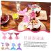 HOMSFOU 12 Pcs Cake Decoration Mermaid Birthday Party Supplies Mermaid Party Supplies Mermaid Tail Cake Decor Sequin Mermaid Cupcake Topper Birthday Cake Topper Girl Cloth Happy Birthday As Shownx2pcs mediumx2pcs - Buy Online on GoSupps.com