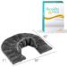Heating Pad for Neck and Shoulders | Microwavable Weighted Heat Therapy Wrap with Aromatherapy Herbs | Hot/Cold Pack for Pain Relief - Grey - Buy Online on GoSupps.com