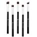 Beauty Junkees Mini Kabuki Makeup Brush Set - 5pc Professional Eyeshadow Brushes for Blending, Concealer, Contour, Highlighter, and Smudging - Cruelty Free - Buy Online on GoSupps.com