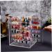 Nail Art Display Stand Nail Tips Acrylic Storage Box with 5 Movable Layers Manicure Tool - Buy Online on GoSupps.com