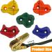 Ogrmar 15 Pack Ninja Tree Rock Climbing Holds Kit with 6 Ratchet Straps for Outdoor Warrior Obstacle Course Training - Kids & Adults - Buy Online on GoSupps.com