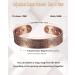 Yinox Magnetic Copper Bracelets for Men - 17.8 cm | 8 Magnets for Arthritis Pain Relief & Health Healing - Buy Online on GoSupps.com
