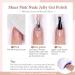Nude Pink Gel Nail Polish - 15ml Natural Sheer UV/LED Soak Off for DIY & Salon Manicure - Buy Online on GoSupps.com