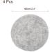 sourcing map 4 Pcs Wool Dryer Balls 2.4 Inches Wool Laundry Dryer Balls for Reducing Clothing Static and Wrinkles Light Grey 2.4" Light Grey - Buy Online on GoSupps.com