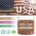 Brown Sugar Natural Body Scrub with Collagen & Stem Cell - Exfoliating & Moisturizing Scrub for Skin, Acne, Cellulite Cream, Scars, Wrinkles, Stretch Marks - Natural Face & Body Polish - Buy Online on GoSupps.com