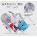Seaur Naspasche Kita Large Dry Wet Bag - Waterproof Washable Reusable Baby Diaper Organizer for Travel Sports & Pool | 30x40cm - Buy Online on GoSupps.com