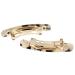 France Luxe Mini Rectangle Barrette Set of 2 - Ivory Tokyo - Classic French Design - Buy Online on GoSupps.com