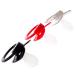 J&Or Classic Original Adult Pacifier Dummy - 3 Color Pack: Transparent Glitter, Black Mamba, Mad Red - Buy Online on GoSupps.com