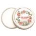 Floral Solid Perfume | All Natural Phthalate-Free Fragrance | Long-Lasting Highly Scented Layerable Balm | Portable 1/4 oz Tin | Travel-Friendly (Rose Garden)