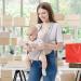 FUNUPUP 4-in-1 Baby Carrier | Portable Newborn to Toddler Sling | Breathable Mesh | Up to 35lbs | Grey - Buy Online on GoSupps.com