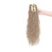 60cm Sandy Blonde & Bleach Blonde Claw Clip Ponytail Braid Extension - Wavy Hairpiece for Stunning Looks | International Shipping - Buy Online on GoSupps.com