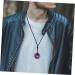 Shop Gleavi 3-Stage Crystal Chakra Pendant Necklace for Women Amethyst Coin Design with Safety Buckle Perfect Gift! - Buy Online on GoSupps.com