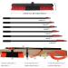 Window Cleaning Kit with Extension Pole Water Fed Pole Brush System Telescopic Window Cleaning Tools 12-39 Feet Extendable pole with 55cm Brush 55cmbrush-24FT/7.2M 35cm Brush Head 8M/27FT - Buy Online on GoSupps.com