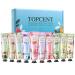 Moisturizer Hand Cream Set, 10PCS Plant Fragrance Hand Cream for Hand Care, Hand Lotion Enriched with Plant Essence More Conducive to Repair Anti Aging Anti Chapping, 30ml/Piecse (PACK OF 10)