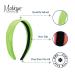 Neon Green Velvet Headband - 1 Inch - Motique Accessories - Buy Online on GoSupps.com