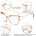 Buy FEISEDY Crystal Cat Eye Reading Glasses - Blue Light Blocking Anti Eyestrain Stylish B2596 Champagne 1.75x - International Shipping Available - Buy Online on GoSupps.com