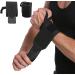 SUJAYU Wrist Wraps 2 Pack Wrist Brace Wrist Straps for Weightlifting Wrist Straps Lifting Straps Wrist Weights Carpal Tunnel Wrist Brace Wrist Brace for Working Out Gym Accessories for Men Black