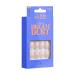 Buy KISS Gel Fantasy Dreamdust Press-On Nails | Silver Spoon Light White - Short Oval Includes Glue & Accessories - Fast International Shipping - Buy Online on GoSupps.com