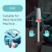 Fine Safety Tapered Nail Drill Bits - Uncoated Smooth Top Barrel | 3/32 Two-Way Carbide for Manicure & Gel Removal - International Shipping Available - Buy Online on GoSupps.com