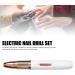 Electric Nail File Set Easy Operation Multi-purpose 4.2V 15 000RPM Electric Nail Drill Set for Home (Narootei5sa36krfe-11) - Buy Online on GoSupps.com