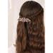 Barrettes for Women Flowers Rhinestones Crystal Hair Clips Metal Snap Hair Clips Thin Thick Hair Holder Hair Clips for Women Girls Hair Styling Accessories ( 1 pack) (Champagne) - Buy Online on GoSupps.com