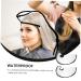 Balacoo 8 Pcs Shampoo Funnel Clear Shampoo Sheer Shawl Clear Apron Adjustable Hair Care Funnel Bib 57x25cmx4pcs Assorted Colorx4pcs - Buy Online on GoSupps.com