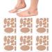 Moleskin Adhesive Pads Durable Moleskin Padding Feet Heel Pads Stickers Prevention Pads 11 Shapes(66 Pcs)