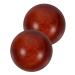 SOESFOUFU 2pcs Hand Exercise Ball Wooden Ball Woodcraft Fitness Ball Muscle Stretch Balls 5*5cm As Shown