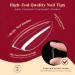 Rosalind Clear Nail Tips 504 Pack - Medium Almond Fake Nails for Gel & Acrylic - 12 Sizes - Transparent Full Coverage - Buy Online on GoSupps.com