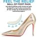 PerseveranX Metatarsal Pads for Women - 2 Pairs Premium Foot Cushions for High Heels - Ball of Foot Inserts for Heel Pain Relief - Buy Online on GoSupps.com