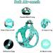 Doramio Step-In Dog Harness for Small Dogs & Cats with Leash - Reflective Breathable Anti-Train Safety - XXS Light Green - Buy Online on GoSupps.com