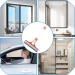 Window Squeegee - Window Cleaner Tool | Window Scrubber Bathroom Glass Cleaning Tool | Water Spray Glass Cleaning Bathroom Squeegee Scrubber | Mirrors Wiper Glass Cleaner for Bathrooms Tiles Mirrors - Buy Online on GoSupps.com