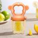 Baby Food Feeder | Silicone Nibbler Pacifier for Infants | Soft Bite Rings & Fresh Fruit Feeder - Buy Online on GoSupps.com