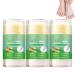 WRANBAO Foot Cream with 60% Urea Relieves Dry and Cracked Heels Aloe Vera Stick Deeply Moisturizes Gently Exfoliates Portable Moisturizing Stick for Cracked Heels and Dry Skin (3PCS)