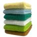 changyexi Hand Towels Super Soft 6 Washcloths 13.7x13.7in 100% Cotton Soft and Absorbent Body and face can be Used (Multicolor Pack of 6) 13.7x13.7in 6 Colors