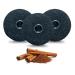 Xlent Expandable Floss Treated Activated Charcoal Xylitol Natural Based Wax (Cinnamon Pack of 3 (Refills Only))
