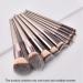 Niniang New Fashionable Brushes For Women Makeup Brushes Champagne For Foundation Powder Blush Eyeshadow Concealer Lip Lip Eye Cosmetics #2 - Buy Online on GoSupps.com