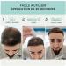 Fibres pour cheveux - 30 g - Poudre pour cheveux 100 % naturelle (brun fonc ) fibres cheveux paississement des cheveux cheveux fiber cheveux powder poudre de cheveux 25 g (Lot de 1) Ch tain fonc  - Buy Online on GoSupps.com