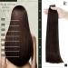 Runature Tape Extensions - Dark Brown Real Hair 25cm 30g 20 Pieces Tape-In Extensions for Short Hair #2 - Buy Online on GoSupps.com