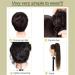 Ponytail Extensions Long Wave Curly Drawstring Ponytail Extension for Black Women 26 Inch Synthetic Drawstring Ponytail Clip in Afro Curly Fake Hair Ponytail for Women (Color : 1B Size : 26inches) 26inches 1B - Buy Online on GoSupps.com