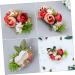 DOITOOL 1pc Wedding Hair Accessories Hair Accessories for Bride Hair Jewels for Women Floral Hair Clip Decor Hair Comb for Bride Bud Seaside Simulated Leaves Artificial Flower - Buy Online on GoSupps.com