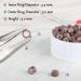 NIACONN 1000Pcs 5mm Silicone Lined MicroLink Beads for Hair Extensions - Brown - Buy Online on GoSupps.com