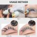 4 Pcs Lash Shampoo Brushes for Women - Eyelash Extension & Facial Deep Cleaning Tools - Buy Online on GoSupps.com