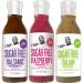 G Hughes 3/12 fl oz Sugar Free Mix Dressing (Ital-Bals-Rasp) (3 Pack) 12 Fl Oz (Pack of 3)
